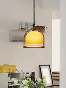 French Vintage Small Chandelier Medieval Porch Creative Senior Atmosphere Pendant Lamp by Ljojo