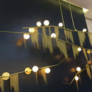 Ljojo Modern Nordic Designer G9 Gold Tassel Glass Chandelier for Living Room Dining Hall