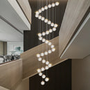 Ljojo LED Pendant Chandelier Light for Dining Room - Modern Hanging Indoor Lighting Home Decor