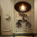 Ljojo Industrial Metal Wall Lamp: Postmodern Led Chandeliers for Living Room & Bedroom