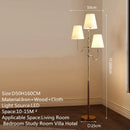 Contemporary Floor Lamp LED Retro Standing Light Luxury Living Room Bedroom Villa Hotel Elegant Decor Creative Study - Ljojo