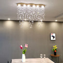 Elegant Oval Crystal Chandelier by Ljojo
