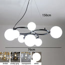 Modern Glass Chandeliers | LED Pendant Lights for Living Room | Ljojo Lighting