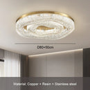 Luxurious Golden-gloss Chandelier for Dining Room, by Ljojo