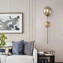 Nordic Glass Ball Wall Lamps by Ljojo - Modern Simple Lighting for Living Room and Bedroom