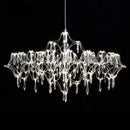 Modern Crystal Chandelier Pendant Light for Living Dining Bedroom by Ljojo