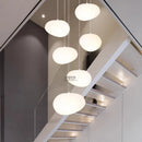 Ljojo LED Pendant Light Chandeliers for Living Room Staircase Indoor Lighting