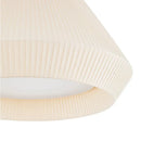 Nordic Pleated Cloth Pendant Lamp for Dining Room - Creative Chandelier Lighting by Ljojo