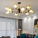 Nordic Modern Glass Ball Led Chandelier for Bedroom | Designer Led Pendant Lamp by Ljojo