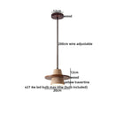 Natural Wood Wabi-sabi LED Pendant Lights Japan for Master Bedroom Hotel Bar Island Chandelier by Ljojo