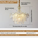Crystal Snow Petals Chandelier | Modern Luxury Living Room Lighting by Ljojo