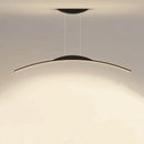 Ljojo Curved Arc Chandelier Modern Ceiling Pendant Lamp for Dining Room Kitchen Bar Bedroom