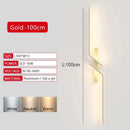 Ljojo Modern LED Strip Wall Lamp Minimalist Creative Bedroom Decorative Wall Light