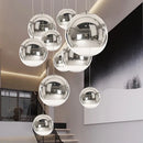 Nordic Glass Ball Pendant Light for Dining Room - Modern Hanging Lamp by Ljojo