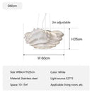Ljojo Cloud Led Chandeliers: Modern Art Warm Light Home Decor Lighting Fixtures