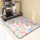 Floral Pattern Kitchen Coasters Set by Ljojo