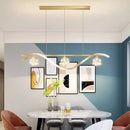 Luxury LED Chandelier Modern Pendant Light for Living Room Dining Black Ljojo