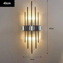 LED Crystal Wall Lamp Light: Luxury Modern Nordic Sconces for Home Decor by Ljojo