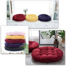 Ljojo Meditation Floor Cushion for Kids and Adults - Large Round Seat Pillow