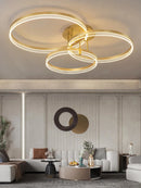 Ljojo 2023 Nordic LED Ceiling Lamp for Modern Living Room and Bedroom