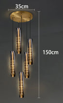 Nordic Minimal LED Pendant Chandelier for Home Decor Dinning Living Rooms by Ljojo