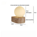 Ljojo LED Travertine Stone Wall Lamp for Indoor Living Room Decoration
