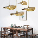Ljojo Lotus Leaf Pendant Light: Zen Tea Room Decorative Lighting Fixtures