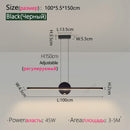 Ljojo LED Chandelier: Stylish Dining Room Lighting for Home, Restaurant, or Hotel