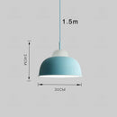 GEW Minimalism Macaroon Pendant Light Ceiling Chandelier for Bedroom Nordic Style Ljojo