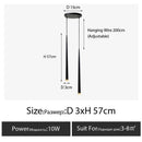Modern Luxury Led Chandelier Pendant Light for Bedroom Living Room Dining Room by Ljojo