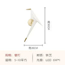 Ljojo Nordic Crane & Bird Lantern Standing Lamps | Creative Study Bedroom Decor
