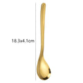 Ljojo Long Handle Stainless Steel Soup Spoon