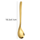 Ljojo Long Handle Stainless Steel Soup Spoon
