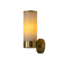 Luxury Alabaster Marble Wall Lamp: Modern Spanish Copper Sconce for Living Room by Ljojo