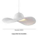 Nordic Pendant Lamp Grass Hat Modern Minimalist Art for Dining Bedroom by Ljojo