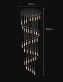 Ljojo LED Ring Pendant Light for Modern Home Decor and Indoor Lighting