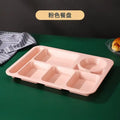Ljojo Meal Plate Set - Fast Food Bowls Separation Plate Bowl Cup Dinner Set
