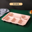 Ljojo Meal Plate Set - Fast Food Bowls Separation Plate Bowl Cup Dinner Set