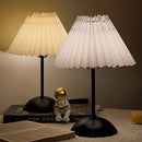 Ljojo LED Table Lamp Nordic Fabric USB Plug For Living Room Bedroom Atmosphere Decor