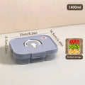 Ljojo Refrigerator Fresh-keeping Box 3/4/6 Grids Onion Garlic Pepper Storage Organizer