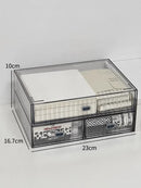 Acrylic Desk Organizer Drawer Set by Ljojo™: Transparent Desktop Storage for Stationery & Books