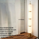 Ljojo Luxury Floor Lamp for Bedroom/Living Room - LED Standing Light