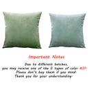 Blue Velvet Throw Pillow Cover - Ljojo Home Decoration Pillowcase