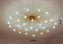 Ljojo LED Star Chandelier Light Fixture for Modern Living Room Dining Bedroom Kitchen axECOMoxyQBGVPdHG