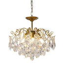 Crystal Copper Chandelier: French Luxury Pendant Lighting by Ljojo