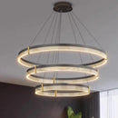 Black Acrylic LED Pendant Light for Home Decor by Ljojo