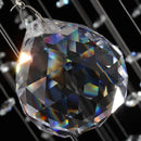 Ljojo Luxury Living Room Crystal Chandelier LED Lights - Modern Design Luster L100*W55*H80cm