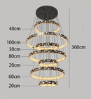 Ljojo LED Chandelier for Modern Dining Room - Indoor Ceiling Lighting