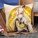 Genshin Impact Anime Pillowcase Cushion Cover 45x45 for Sofa - Ljojo