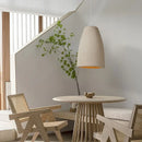 Ljojo LED Pendant Lamp: Modern Wabi-sabi Style Chandelier for Kitchen, Living Room, Restaurant